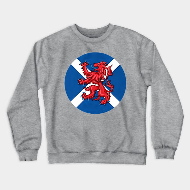 Scotland Forever Crewneck Sweatshirt by Art By Cleave